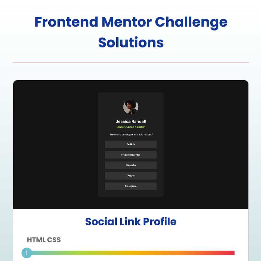Projektübersicht meiner FrontendMentor-Projekte