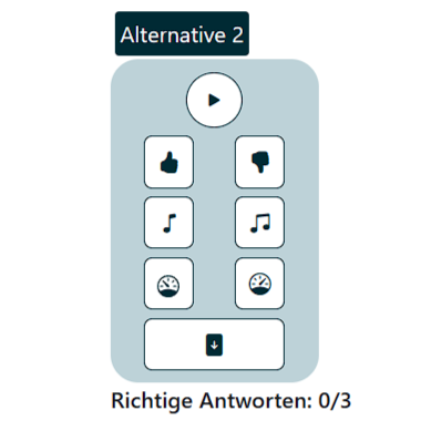 Alternative der Player-Buttons
